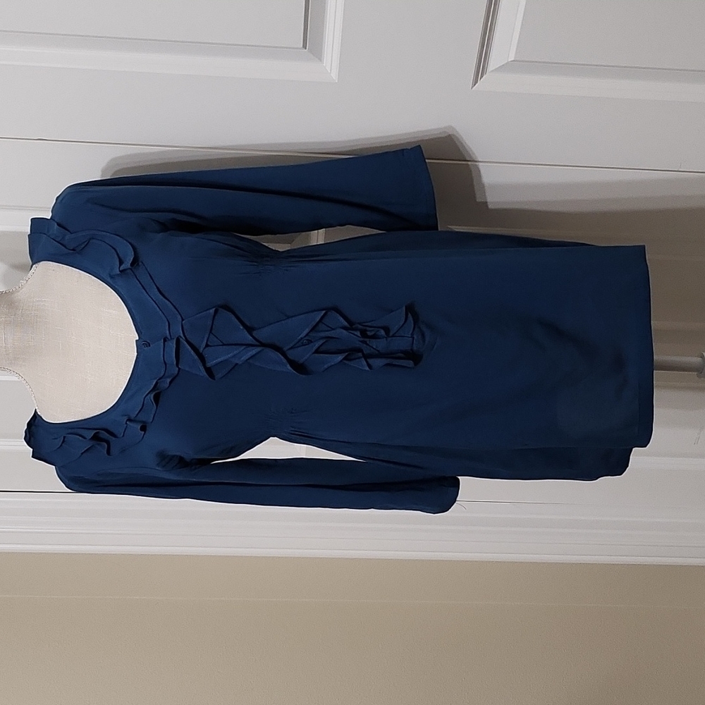 HAYLEY MATTHEWS BEAUTIFUL HUE OF BLUE DRESS SZ S EXCELLENT CONDITION- NEW